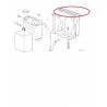support de batterie de BMWR65-R80RT à partir de 1985 et BMW R100 à partir de 1987