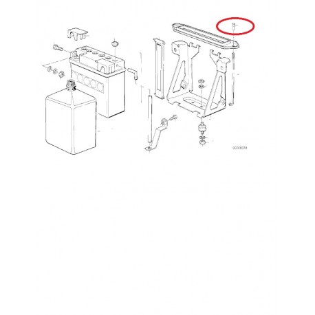 ecrou de fixation batterie 30amp apres 85