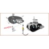 Caoutchouc de 10mm de support de reservoir