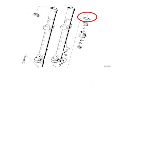 joint de bas de fourche serie6/7