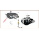 Vis pour support de réservoir M 8 x 1 x 100 pour BMW R50-R69S, avant
