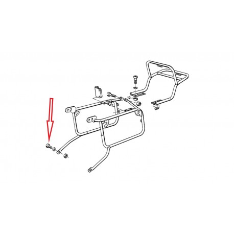 Vis 6 pans inox M6x18