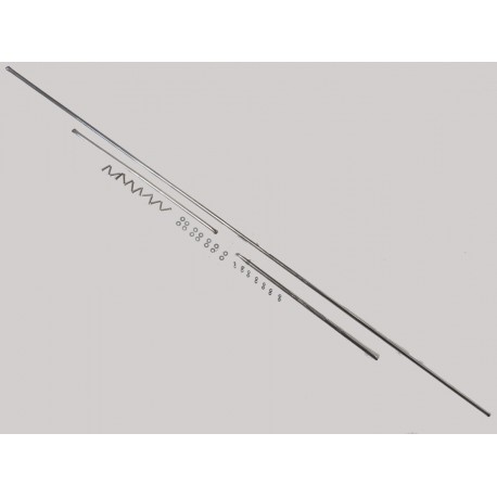 Jeu de baguettes pour selle bi-place 5 et 6