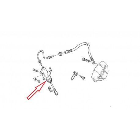 Maitre-cylindre de frein Diam 12mm