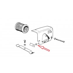 Rondelle entretoise boîtier de filtre à air