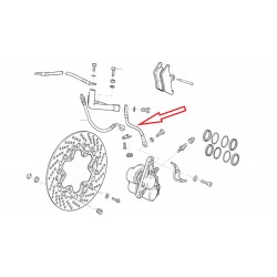 Flexible de frein gauche K100RS1 / K1