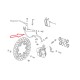Flexible de frein avant milieu K100RS1 / K1