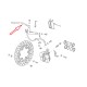 Flexible de frein avant haut K100RS1 / K1