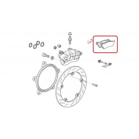 Paquettes de frein arrière FDB2039P