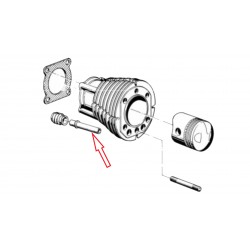 Tube tige de culbuteur diamètre 15.8 inox