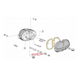 support de culbuteur avant 09/1975