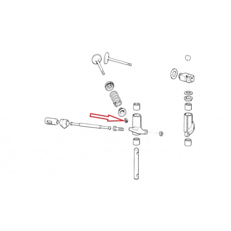 Clavette de soupape de 8mm série 5/6/7