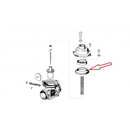 Menbrane de carburateur de 32