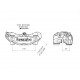 Etrier de frein gauche Titane Brembo