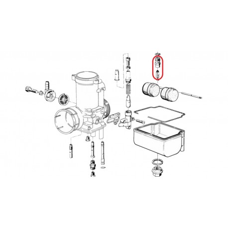 Pointeau de carburateur R90S