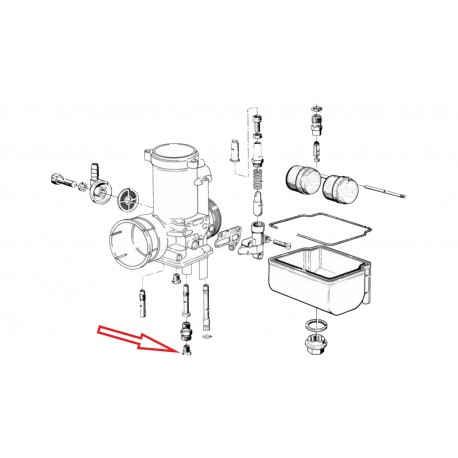 Gicleur 155 Carbu R90S
