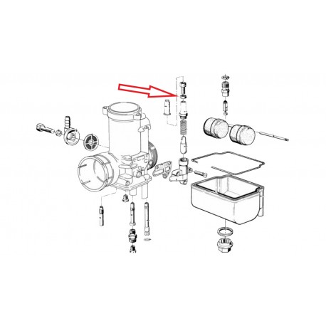 Ecrou de vis d'ajustement R90S