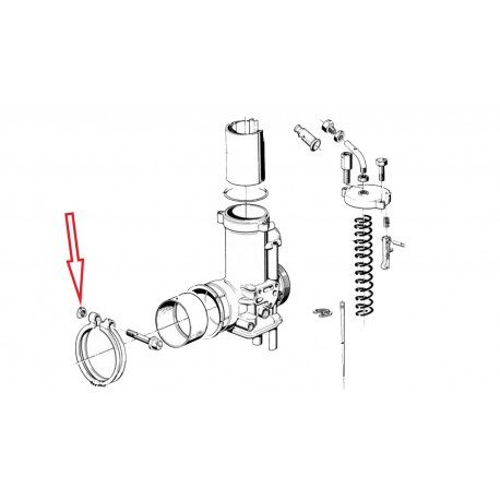 ecrou de carburateur 90S