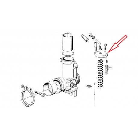 Couvercle de carbuirateur R90S