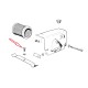 Vis 6 pans M8x20