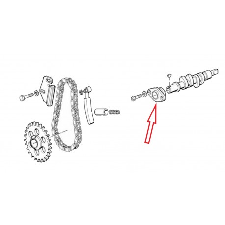 Bride pour arbre à cames