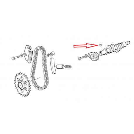 clavette avant 5x6.5