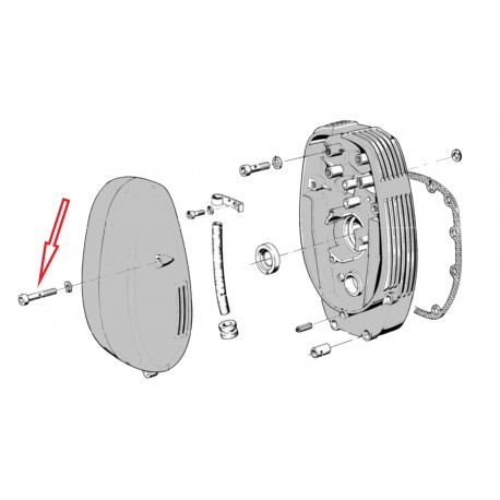 Vis cylindrique M6x45