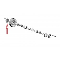 Taquet pour roue a rayon