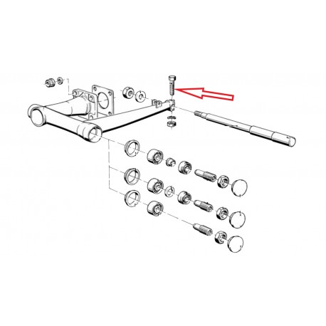 Vis cylindrique M8x35