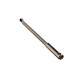 Axe de roue avant inox D17mm  L 253mm