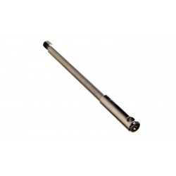 Axe de roue avant inox D17mm  L 253mm