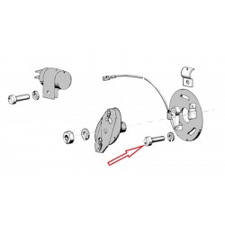 Vis plateau de rupteur M4x10