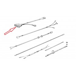 Câble électrique de bobine d'allumage après 09/1980