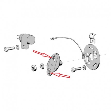 Ressort d'avance centrifuge