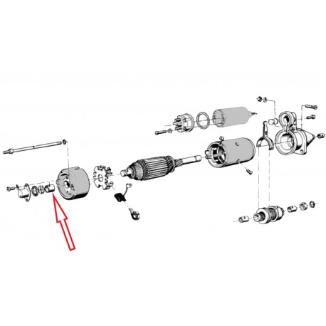 Bague AR démarreur Bosch