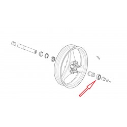roulement de roue avant 25x47x12