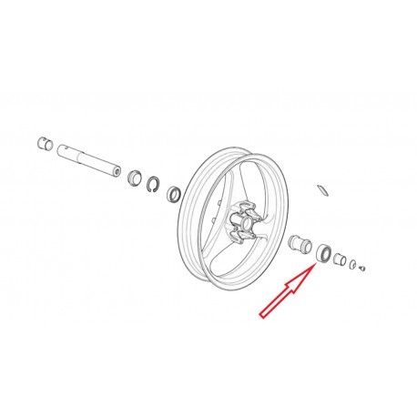 roulement de roue avant 25x47x12