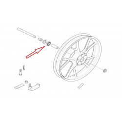 Roulement à rainure 17X40X12