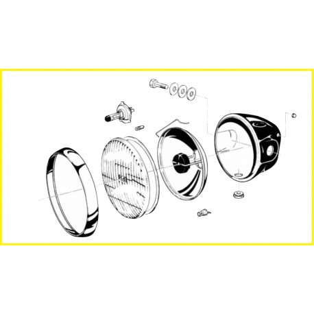 Projecteur R65, R80, R100
