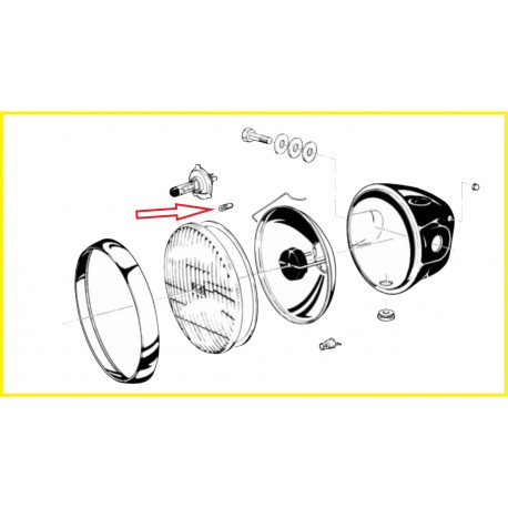 Ampoule de voyant 12v 4w