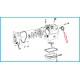 Joint spy volant moteur