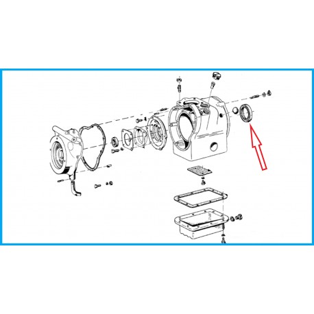 Joint spy volant moteur