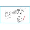 Vis de remplissage d'huile Inox M14 X 1.5