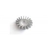 Ecrou d'échappement à ailettes