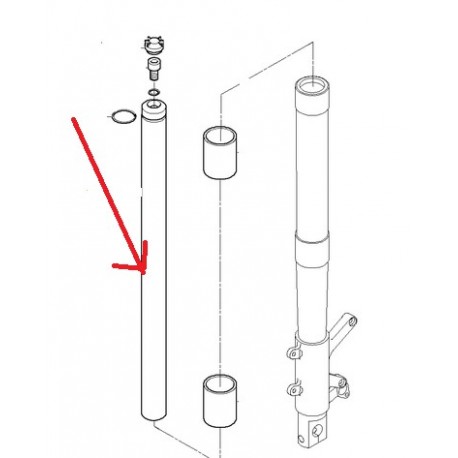 tube de fourche r1100s