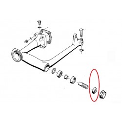 Écrou pour boulon de bras oscillant arrière pour BMW R26, R27, R50-R69S et R50/5-R100