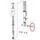 vis M12X1.5 long 45mm inox