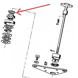 rondelle d'ajustage de 1.5MM