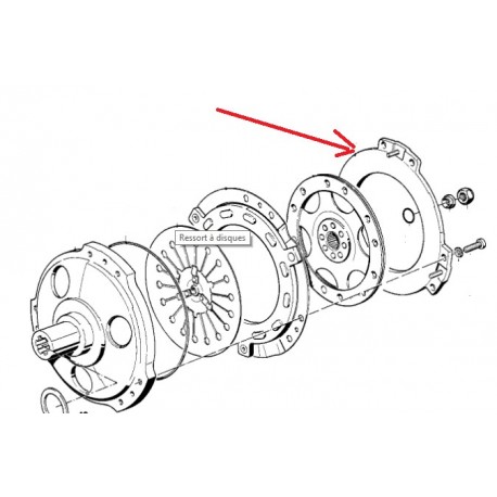 couvercle de carter k100/k1100/k1200gt/k1200rs