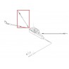 Câble accélérateur Bowden papillon de gauche